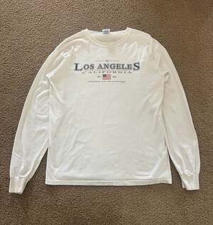 Vintage Gildan Los Angeles California American Tradition Long Sleeve T-Shirt